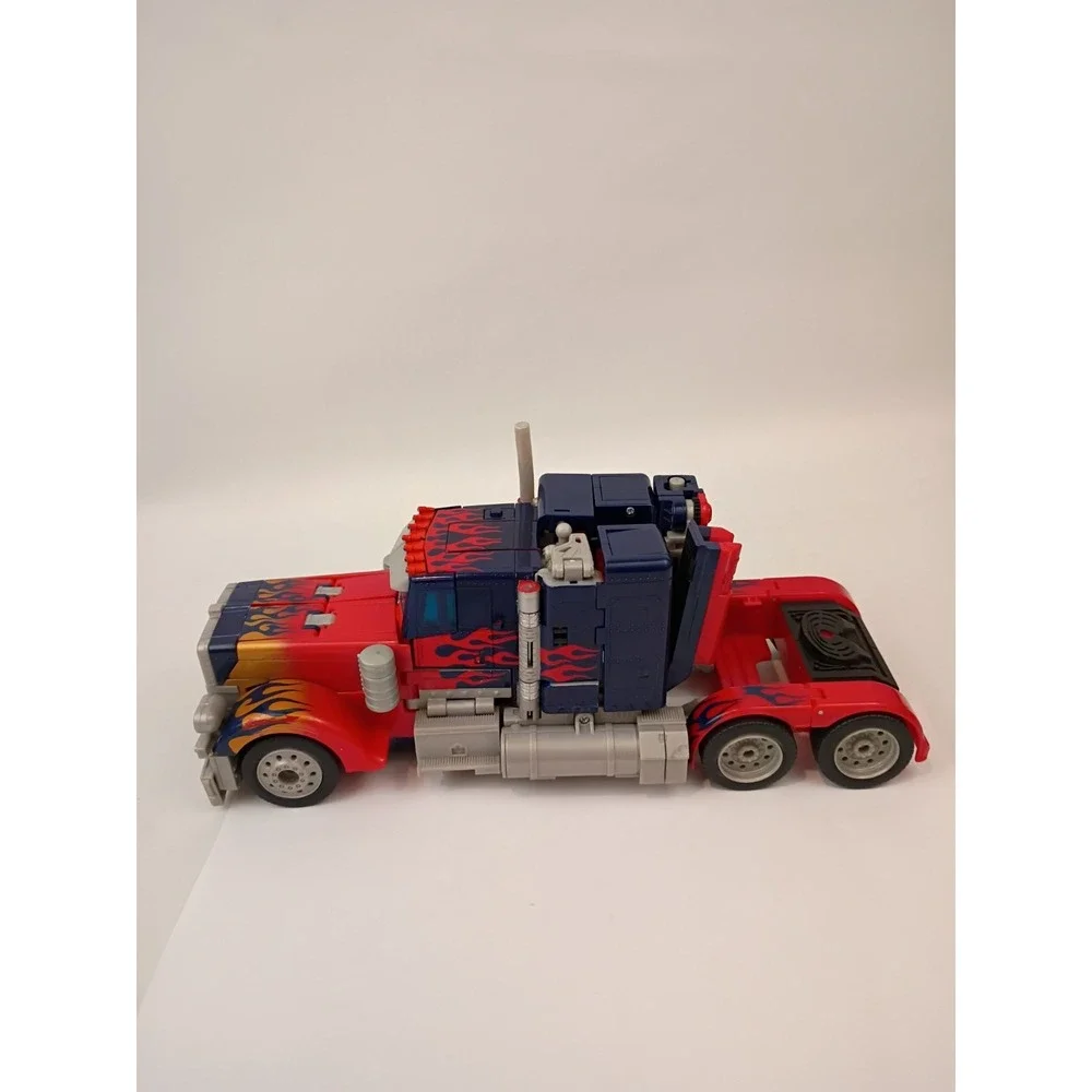Transformers 2007 Movie Leader Class Optimus Prime Incomplete Action Figure